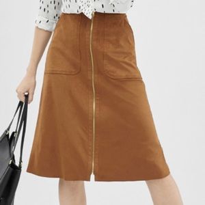 NWOT - Worthington Midi A-Line Skirt - Size 10